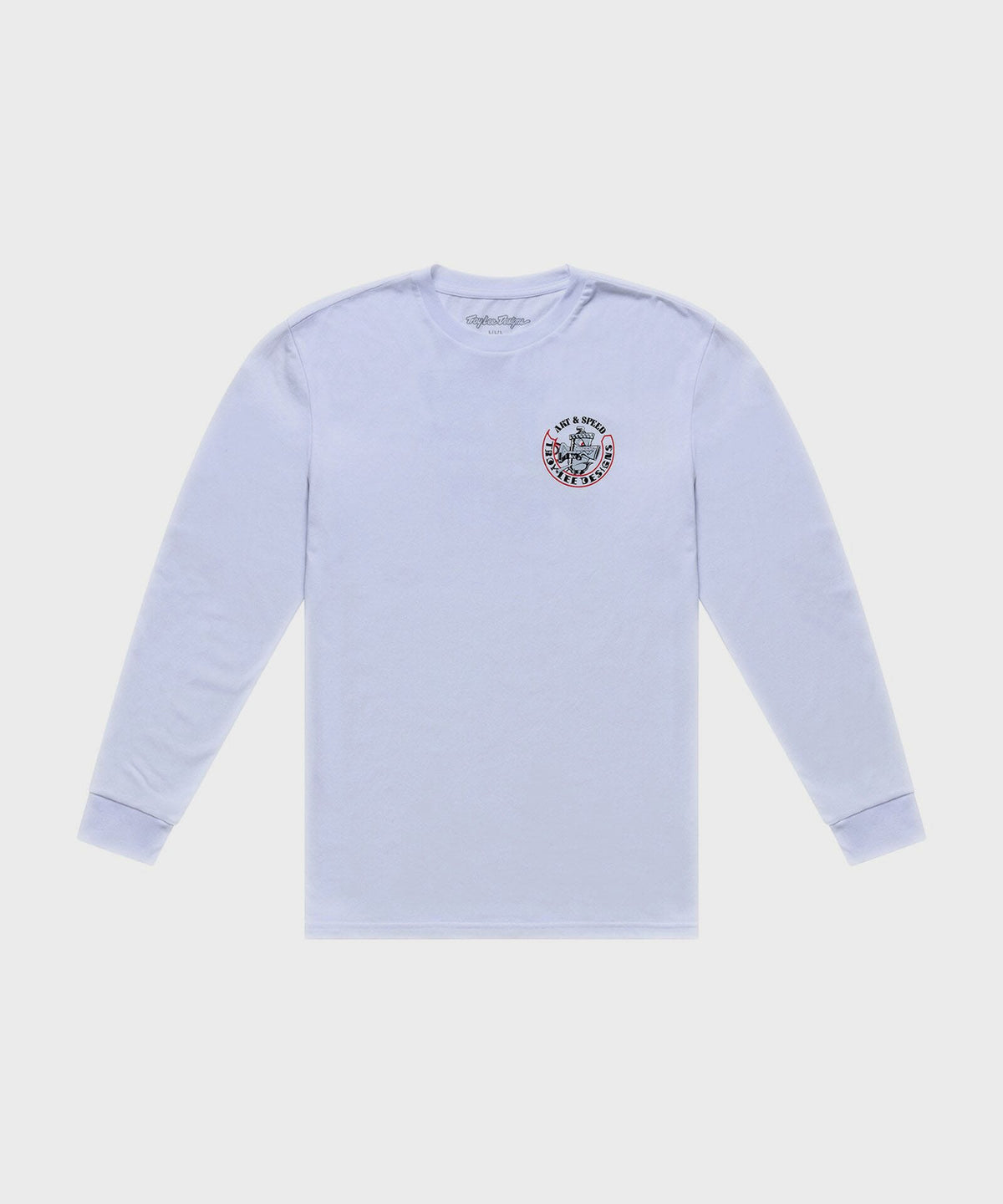 Troy Lee Designs Carb Club Long Sleeve T-Shirt - White - M