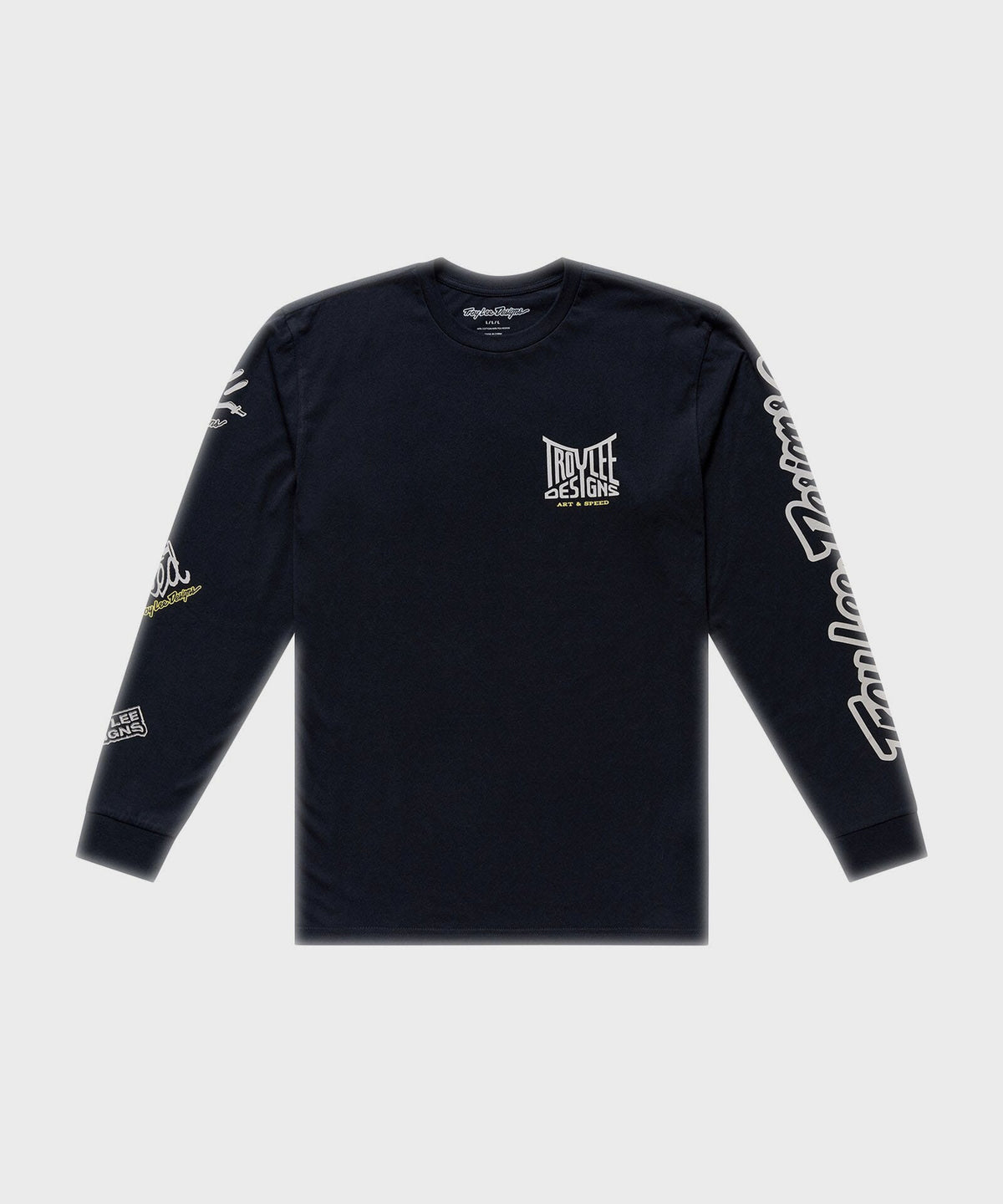 Troy Lee Designs Handlebar Long Sleeve T-Shirt - Black - S