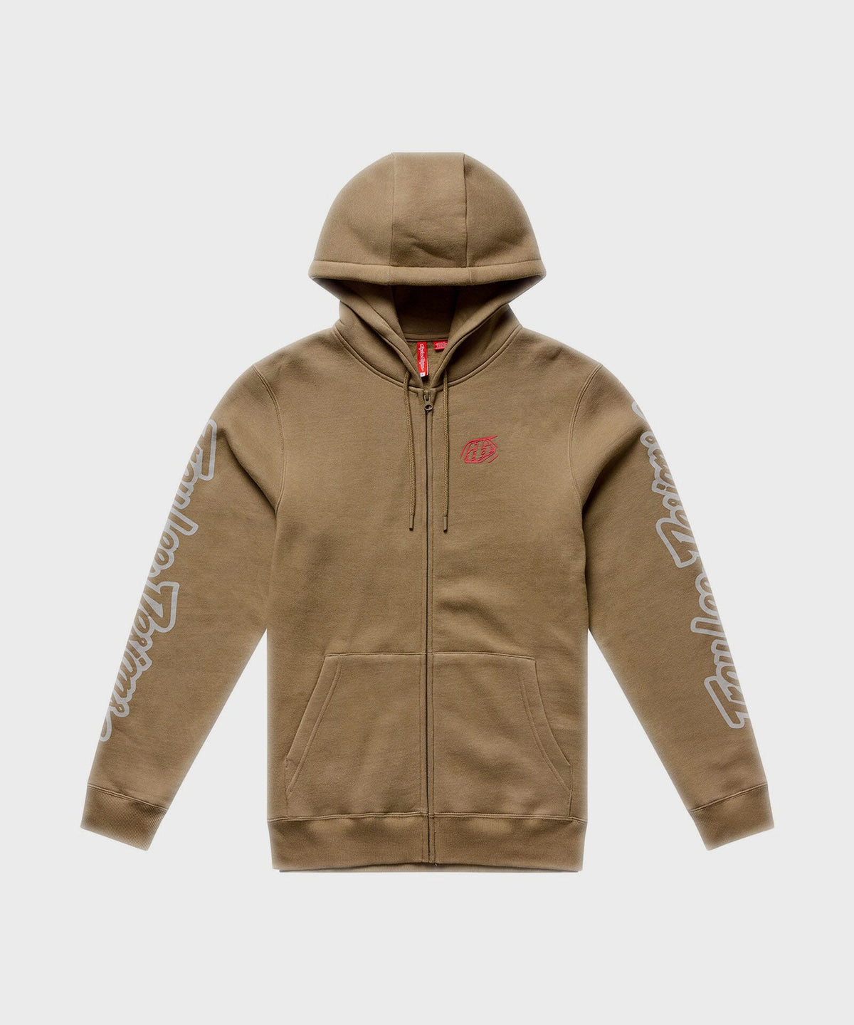Troy Lee Designs Badge Zip Up Hoodie - Sienna - L