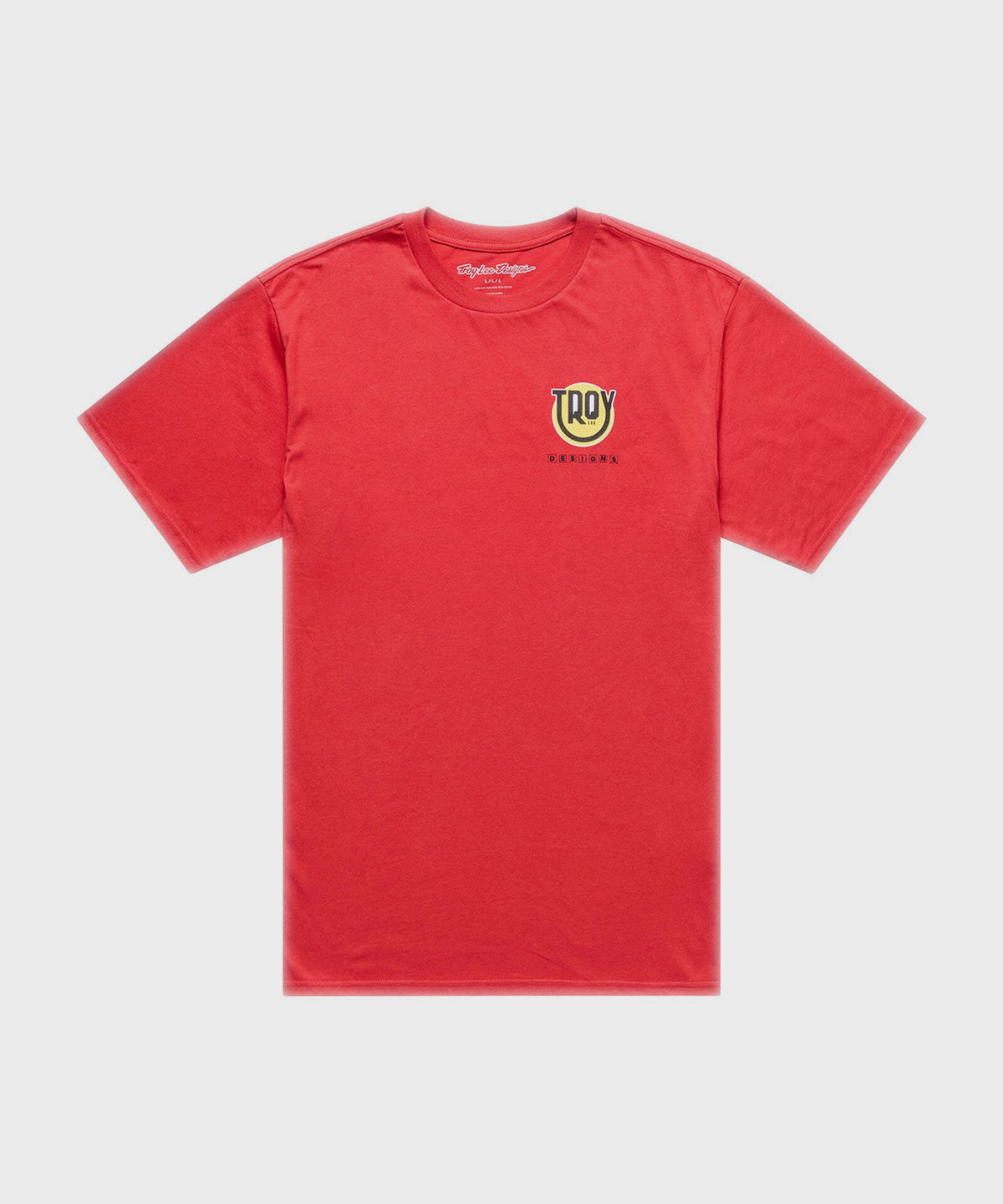 Troy Lee Designs Happy Dayz Short Sleeve T-Shirt - Scarlet - L