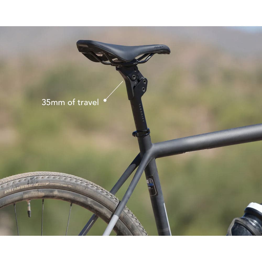 Redshift Sports ShockStop PRO Endurance Suspension Seatpost Black 27.2x350mm