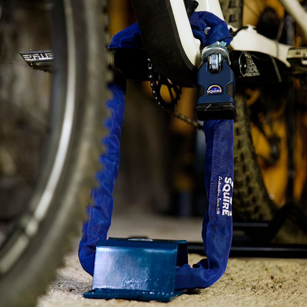 Squire Immense 50 Lock and Chain Blue 10x1200mm