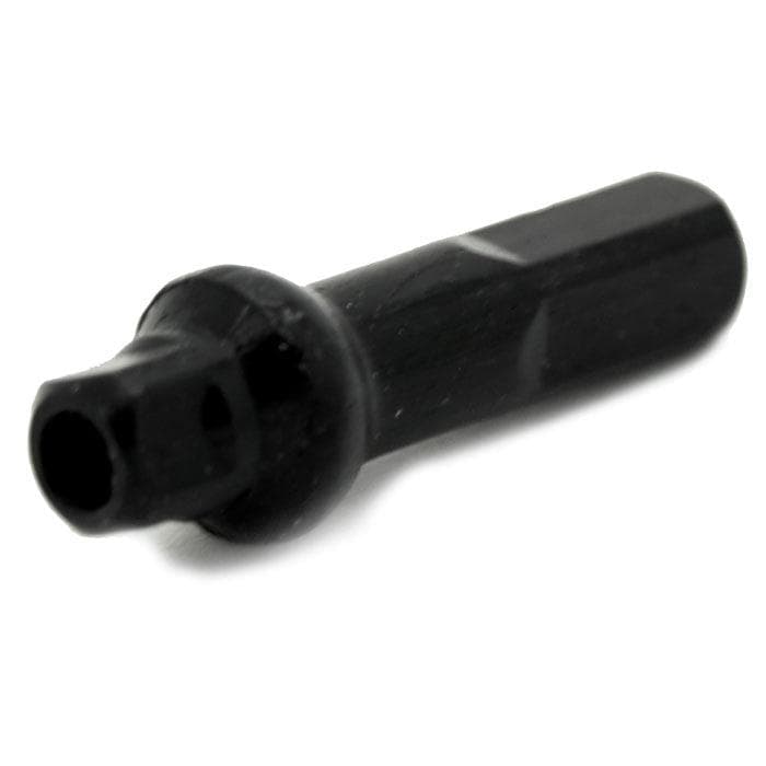 Sapim Double Square Alu Nipples 18mm Black (100 pcs)
