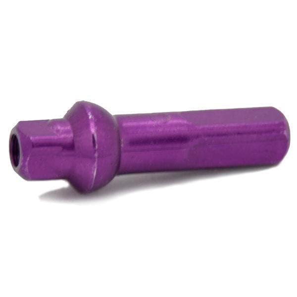 Sapim Double Square Alu Nipples 18mm Purple (100 pcs)