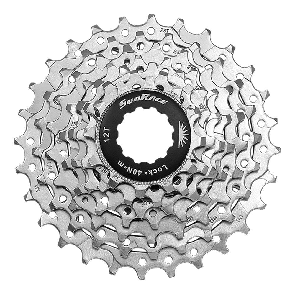 Sunrace M6 7x MTB Cassette Silver 12-28T