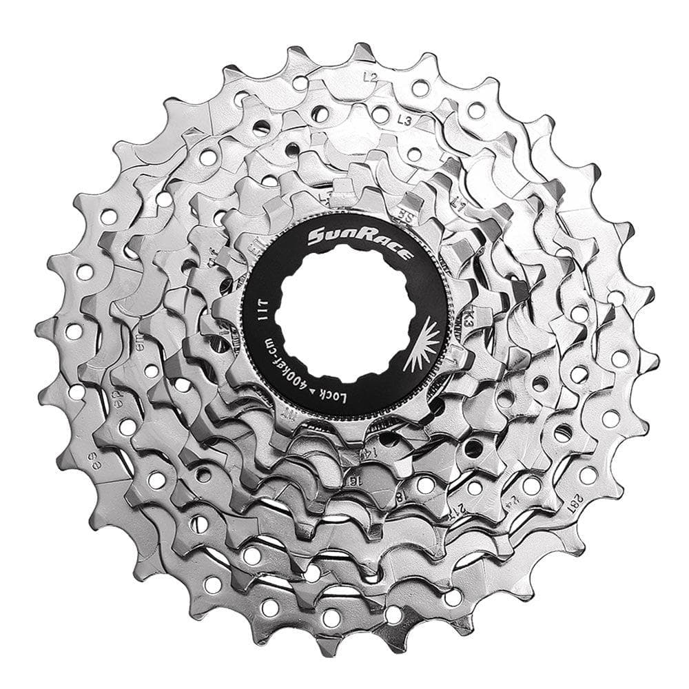 SunRace Super Fluid Drive Cassette 8-speed Silver 8spd