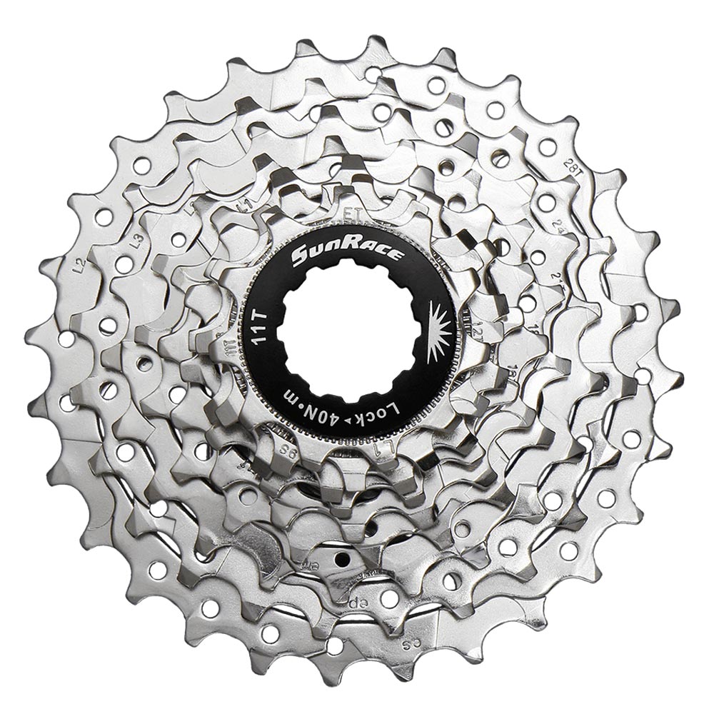 Sunrace R9 9x Road Cassette Silver