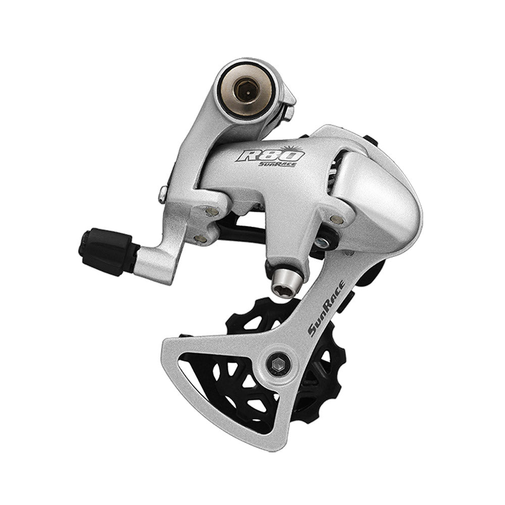 Sunrace RDR81 Road 8x Rear Derailleur Short Cage Silver