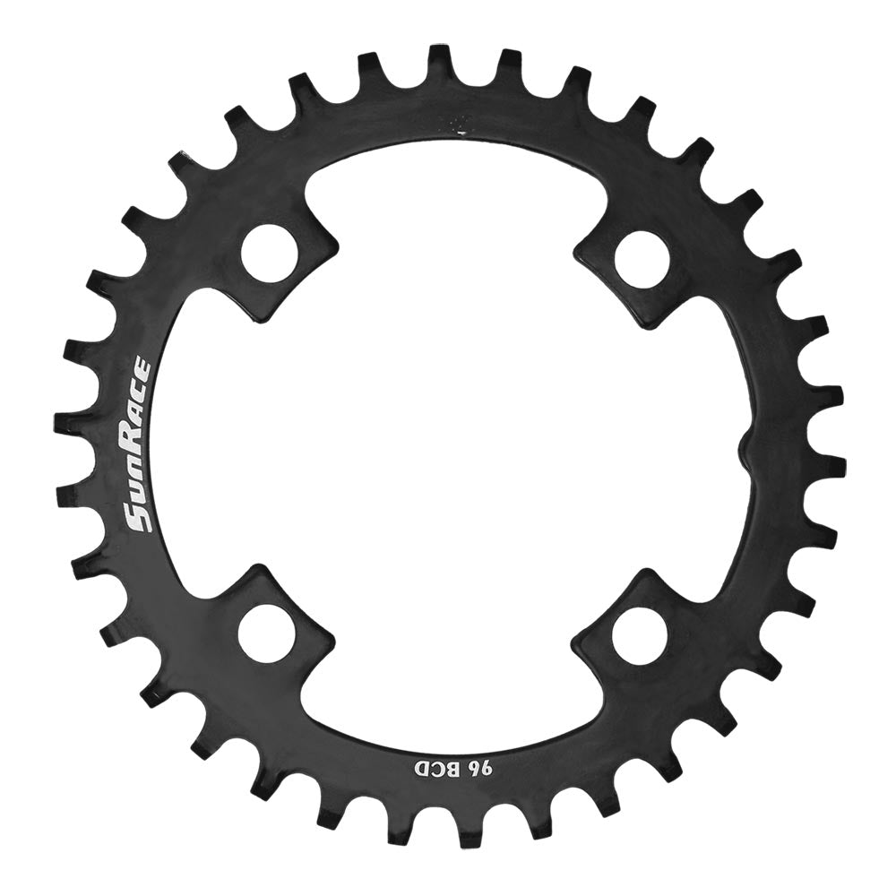 Sunrace CRMS66 96 PCD Alloy C/Ring Black 36T