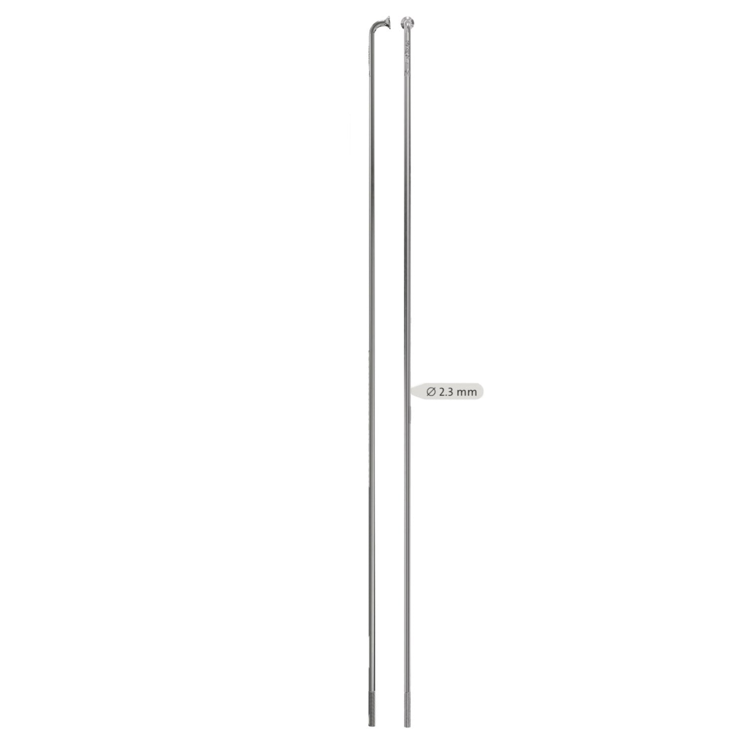Sapim Leader 13g Silver J-Bend Pack