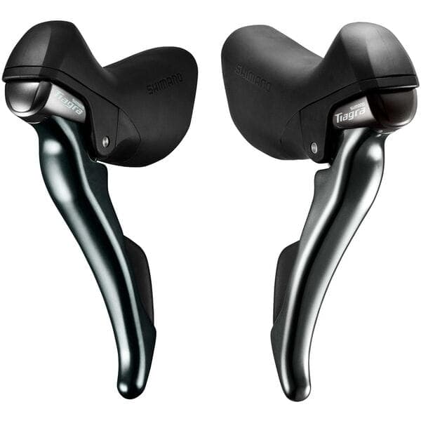 Load image into Gallery viewer, Shimano Tiagra ST-4703 Tiagra 10-speed road STI levers; for triple

