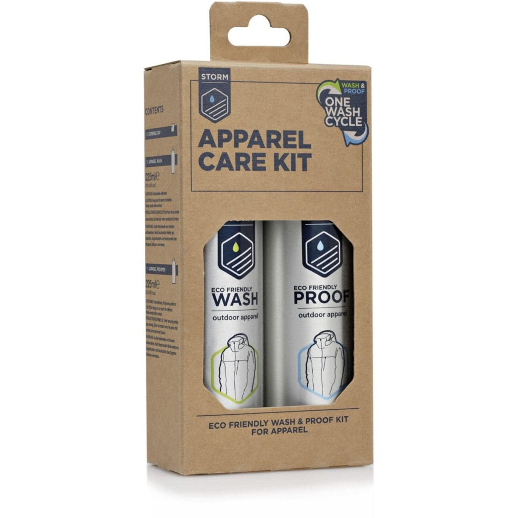 Storm Technical Garment wash and eco proof twinpack - 6 x (2 x 225ml)