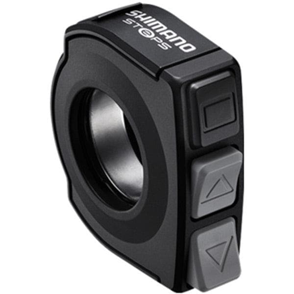 Load image into Gallery viewer, Shimano STEPS SW-E6000 STEPS switch compatible with SEIS; with cord bands A x2; B x1; black
