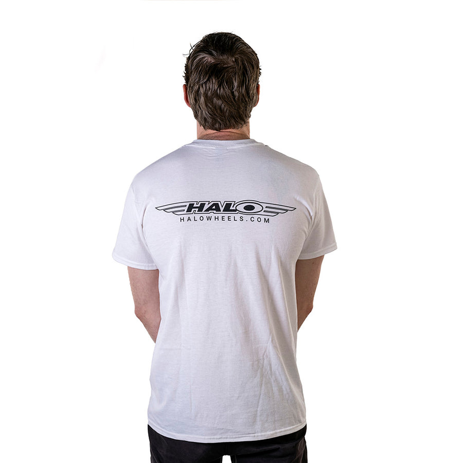 Halo Logo T-Shirt - White White XL