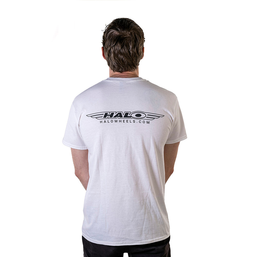 Halo Logo T-Shirt - White White Sm