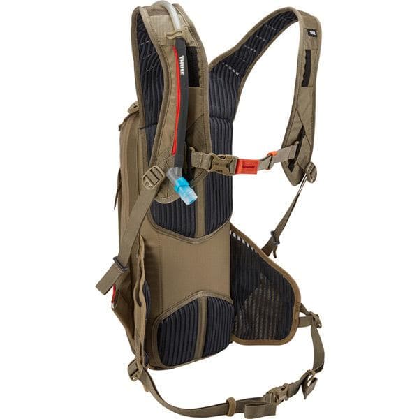 Thule Rail hydration backpack 8 litre cargo; 2.5 litre fluid - olive