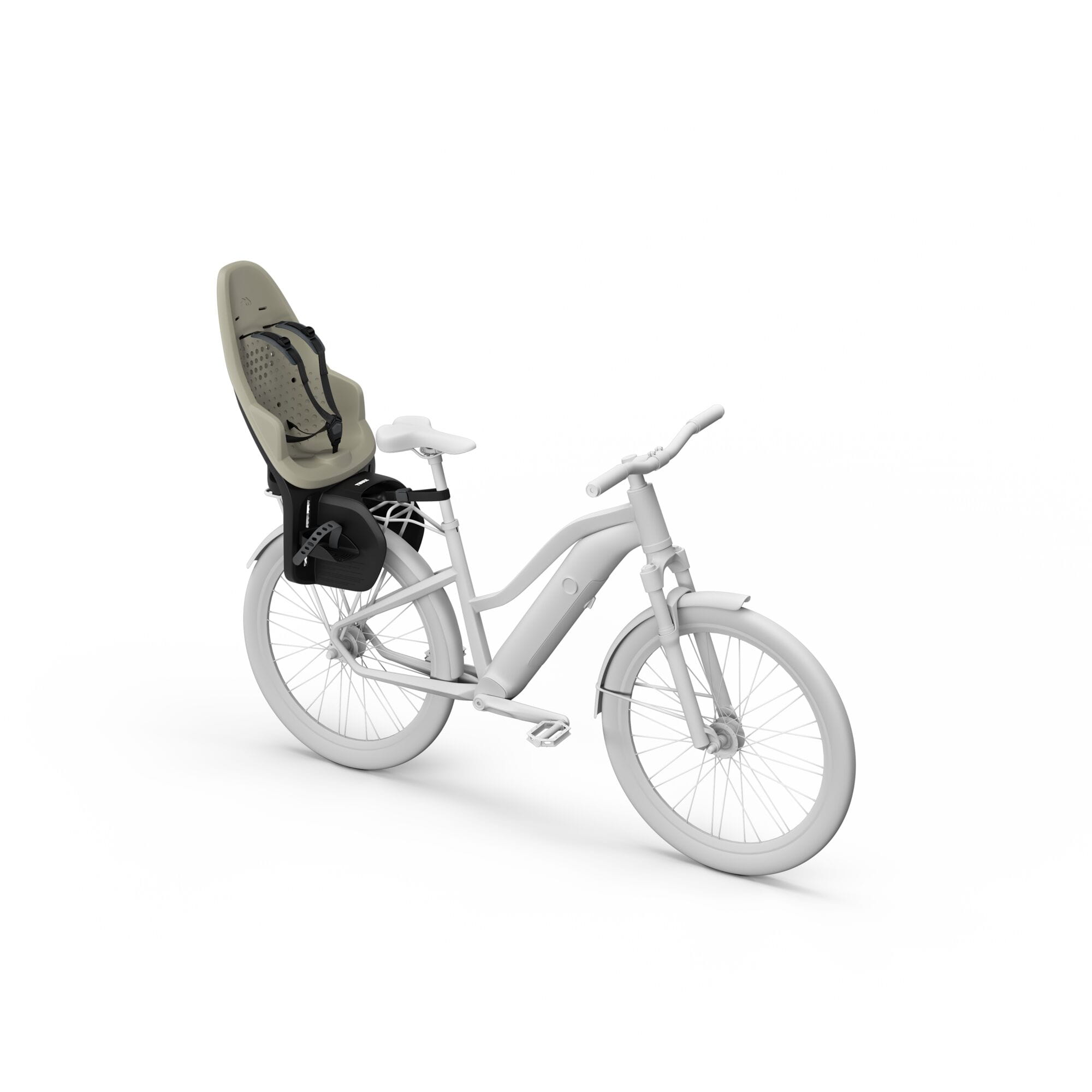 Thule Thule Yepp 2 Maxi Rack Mounted Childseat MIK HD Soft Sand