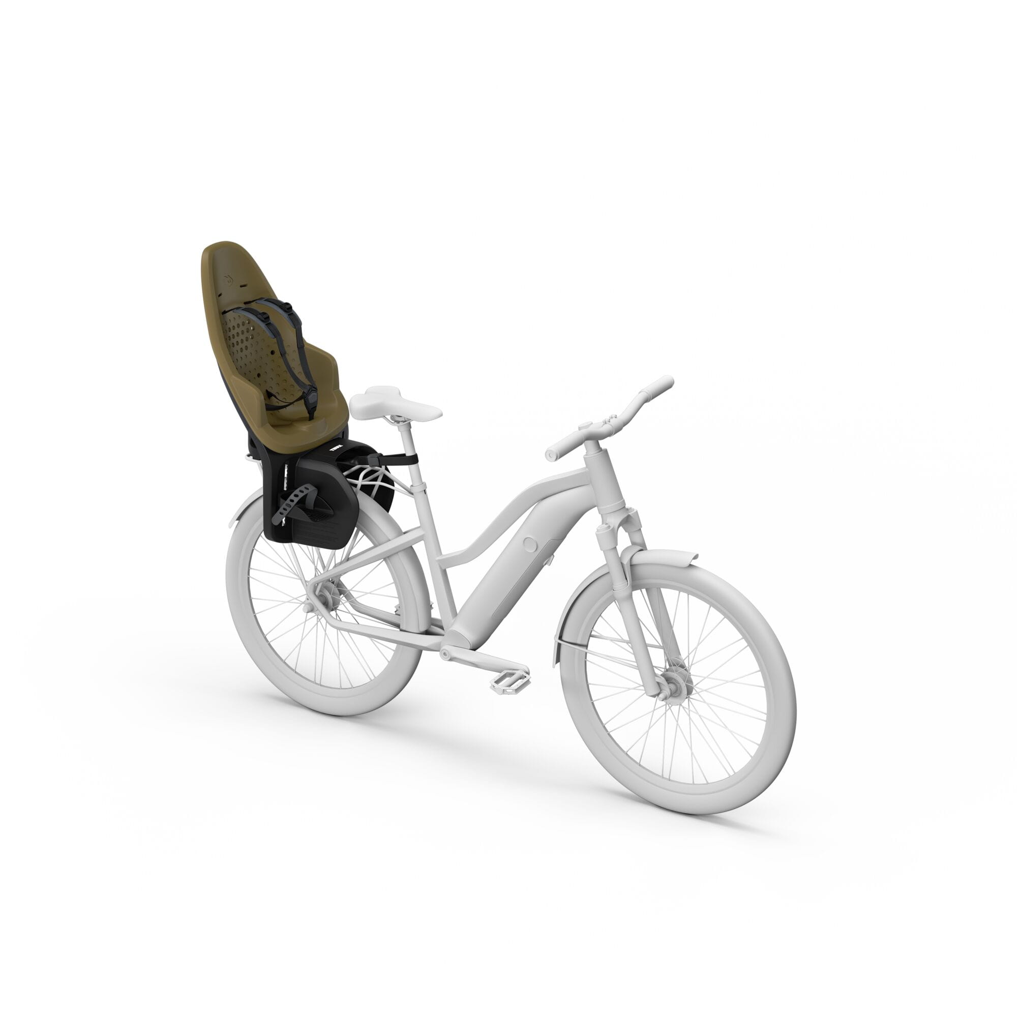 Thule Thule Yepp 2 Maxi Rack Mounted Childseat MIK HD Nutria Green