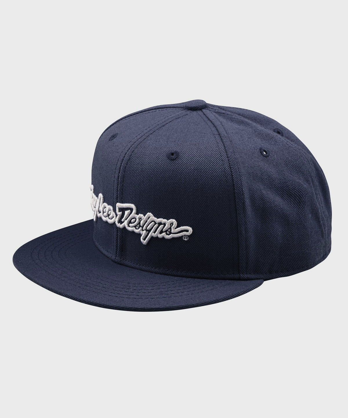 Troy Lee Designs Flat Bill Snapback - Signature - Indigo - UNI
