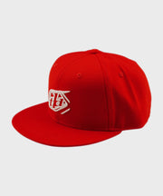 Troy Lee Designs Flat Bill Snapback - Badge - Team Red - UNI