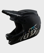 Troy Lee Designs D4 Carbon Helmet - Stealth Black - XS
