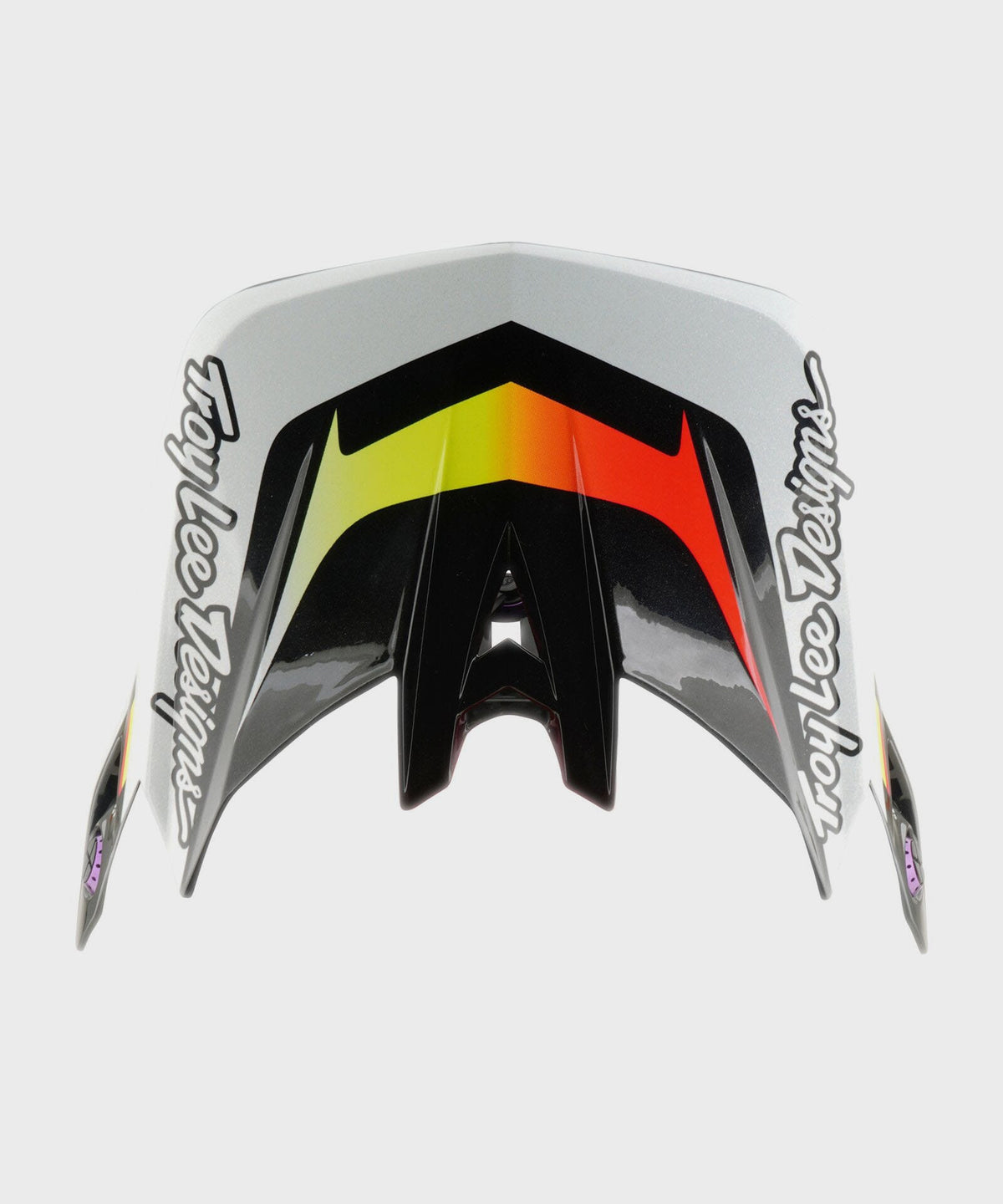 Troy Lee Designs D4 Visor - Lined Up Black