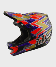 Troy Lee Designs D4 Carbon Helmet - Flush Violet - M