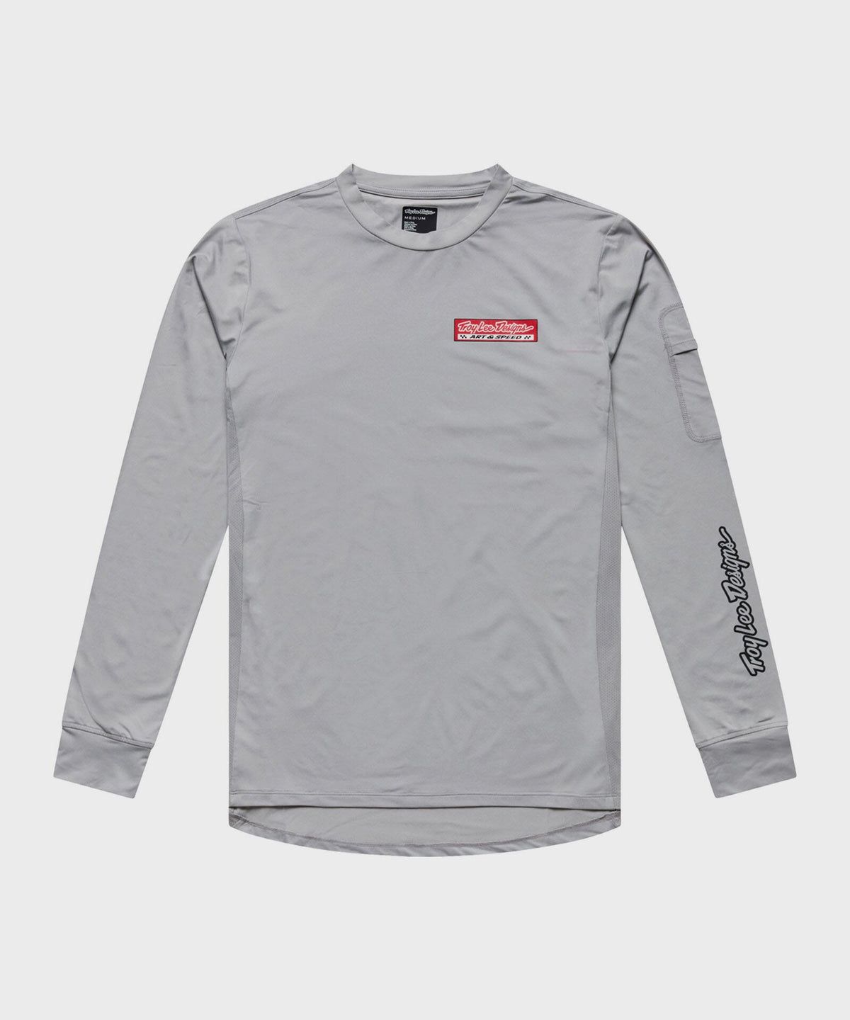 Troy Lee Designs Ruckus Ride Custom Paint Long Sleeve Tee - Mid Grey - S