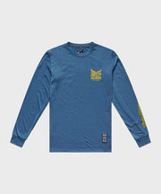 Troy Lee Designs Skyline Ride Handlebar Long Sleeve Tee - Slate - M