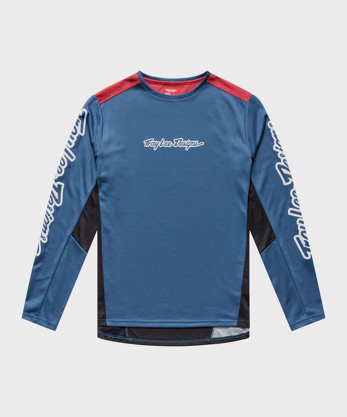 Troy Lee Designs Stage Signature Long Sleeve Jersey - Slate - L