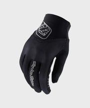 Troy Lee Designs Womens ACE Glove 2.0 - Solid Black - S