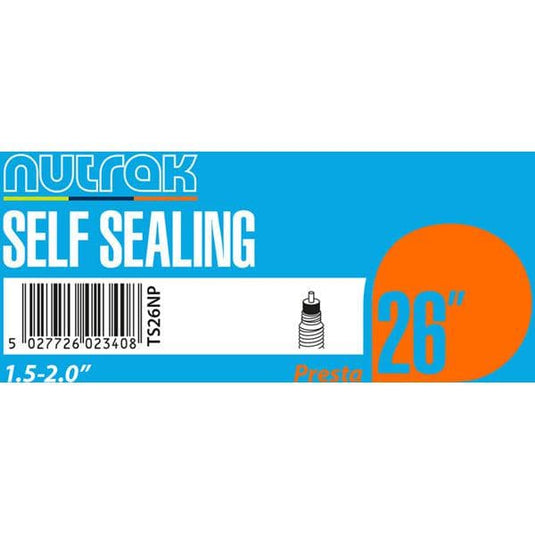 Nutrak 26 x 1.5 - 2.0 inch Presta - self-sealing inner tube