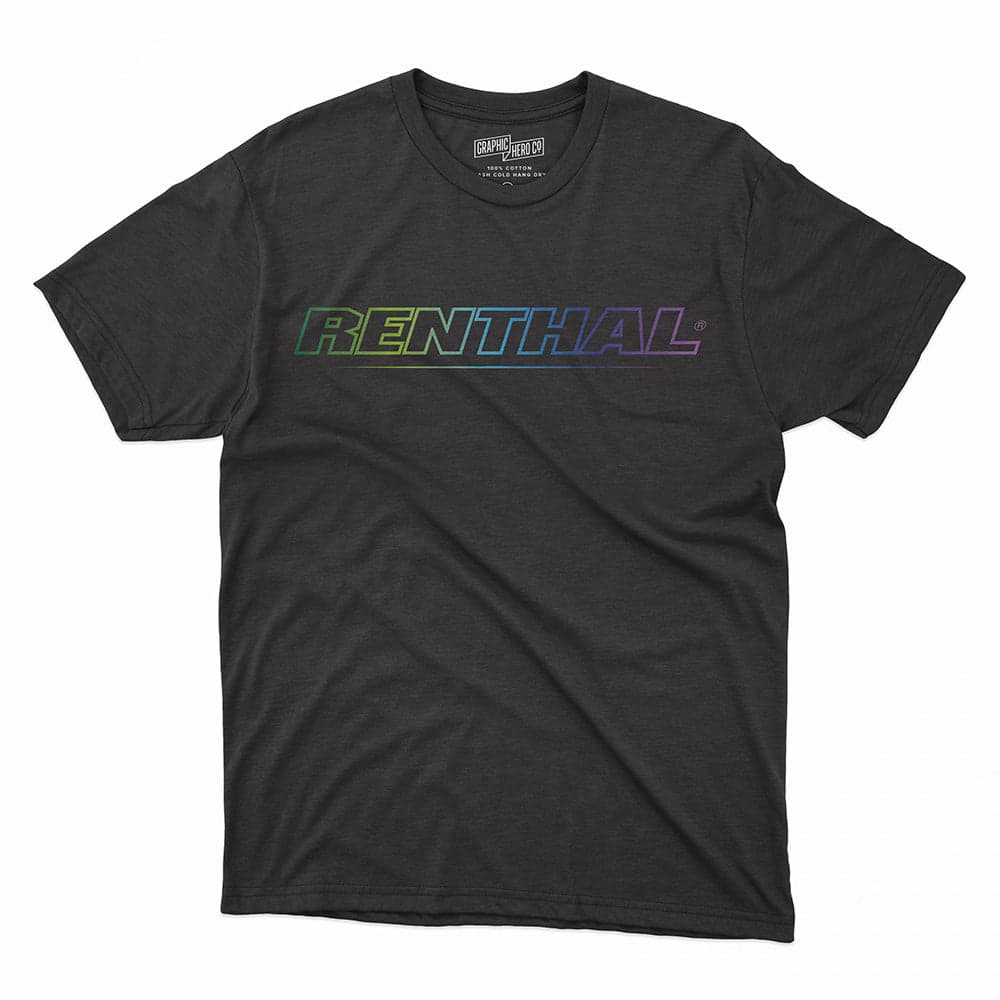 Renthal Fade1 T-Shirt Black 2XL