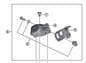 Shimano Spares SL-M8000-I right hand bracket