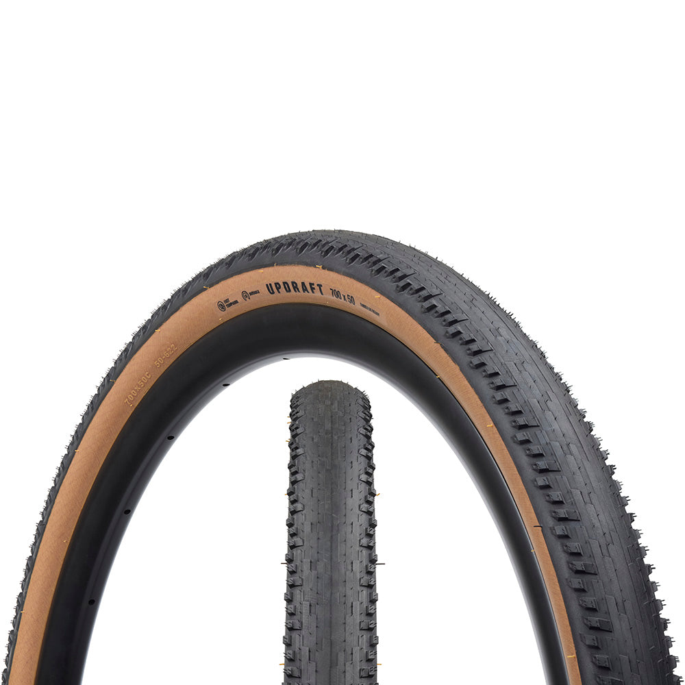 Teravail Updraft 700c - Light and Supple Black/Tan 700x50