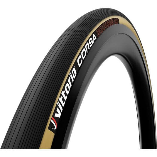 Vittoria Corsa 700x28c Fold Black Tan G2.0 Clincher Tyre
