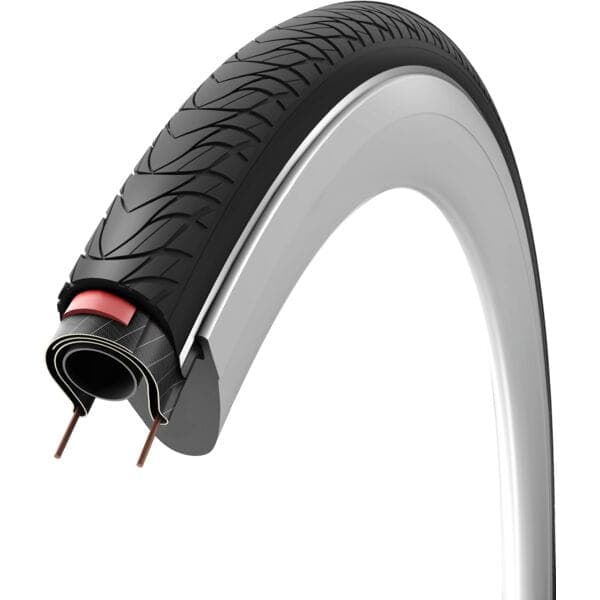 Vittoria Urbano 700x40c Rigid Full Black Reflective Tyre