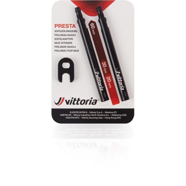 Vittoria Valve Extension 20mm Blister 2 Pcs. In Alu + Spanner