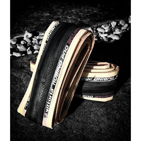 Vittoria Rubino Pro IV Fold Black Tan G2.0 Clincher Tyre - 700c