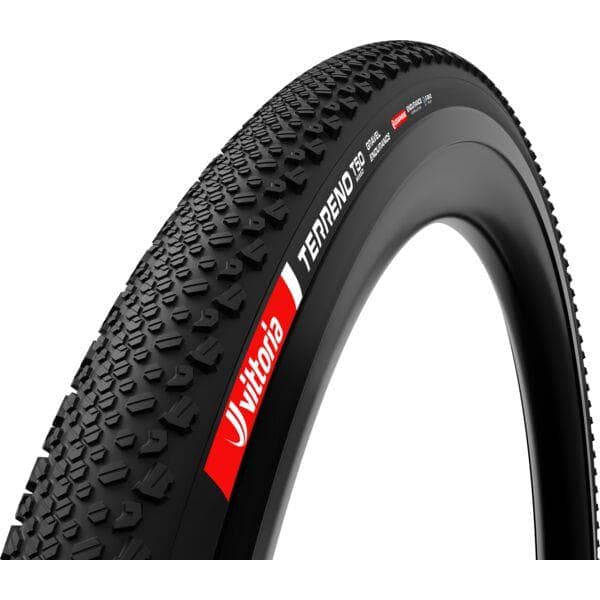 Vittoria Terreno T50 Mixed 700x50c Gravel Endurance Full Black G2.0 Tubeless Ready Tyre