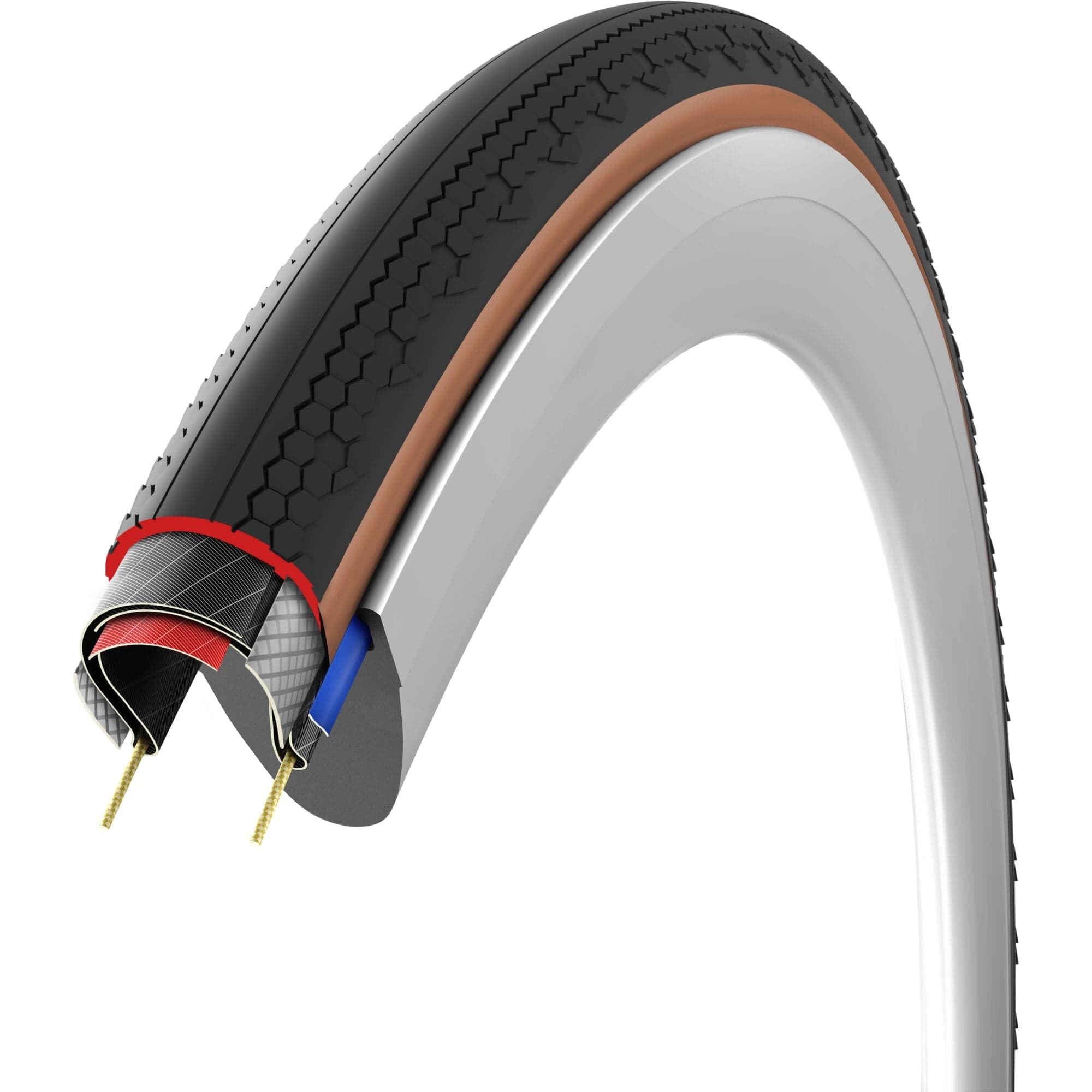 Vittoria Terreno T10 Hardpack 700x40c Gravel Endurance Brown G2.0 Tubeless Ready Tyre