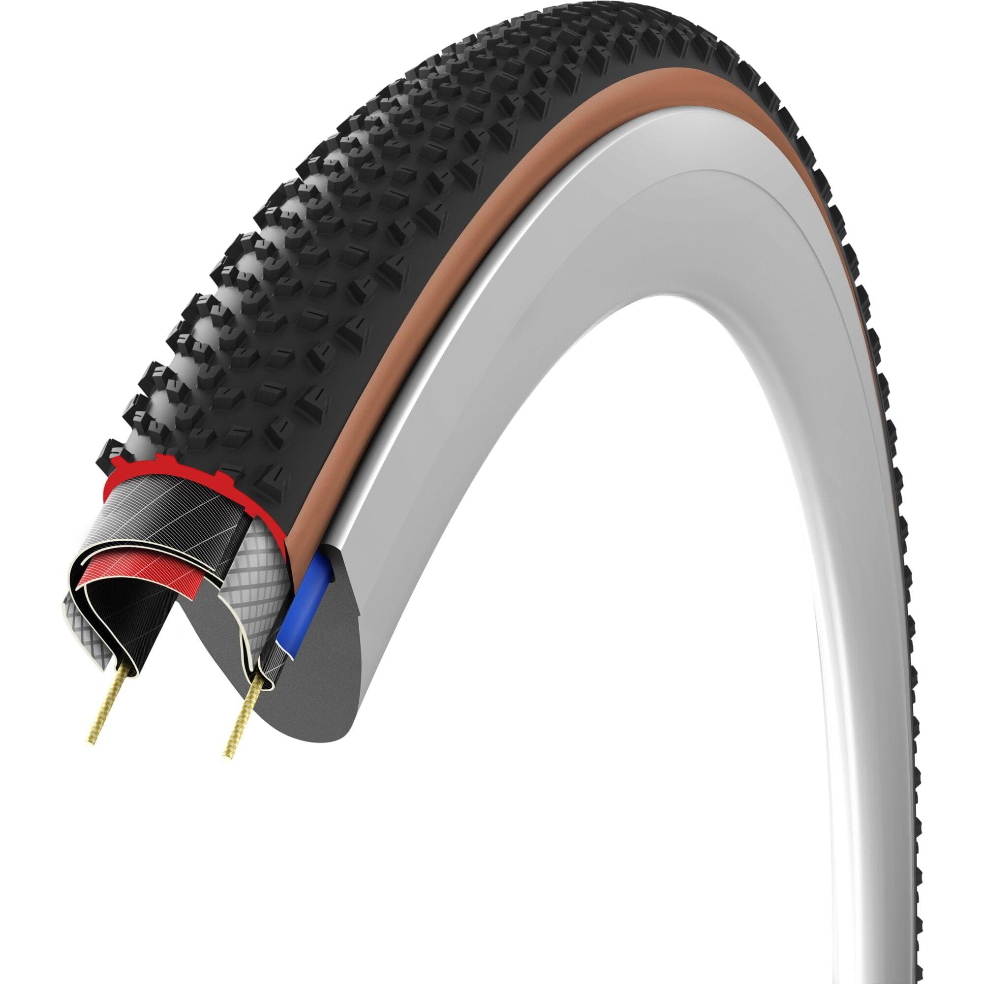 Vittoria Terreno T60 Mixed 700x40c Gravel Endurance Full Black G2.0 Tubeless Ready Tyre