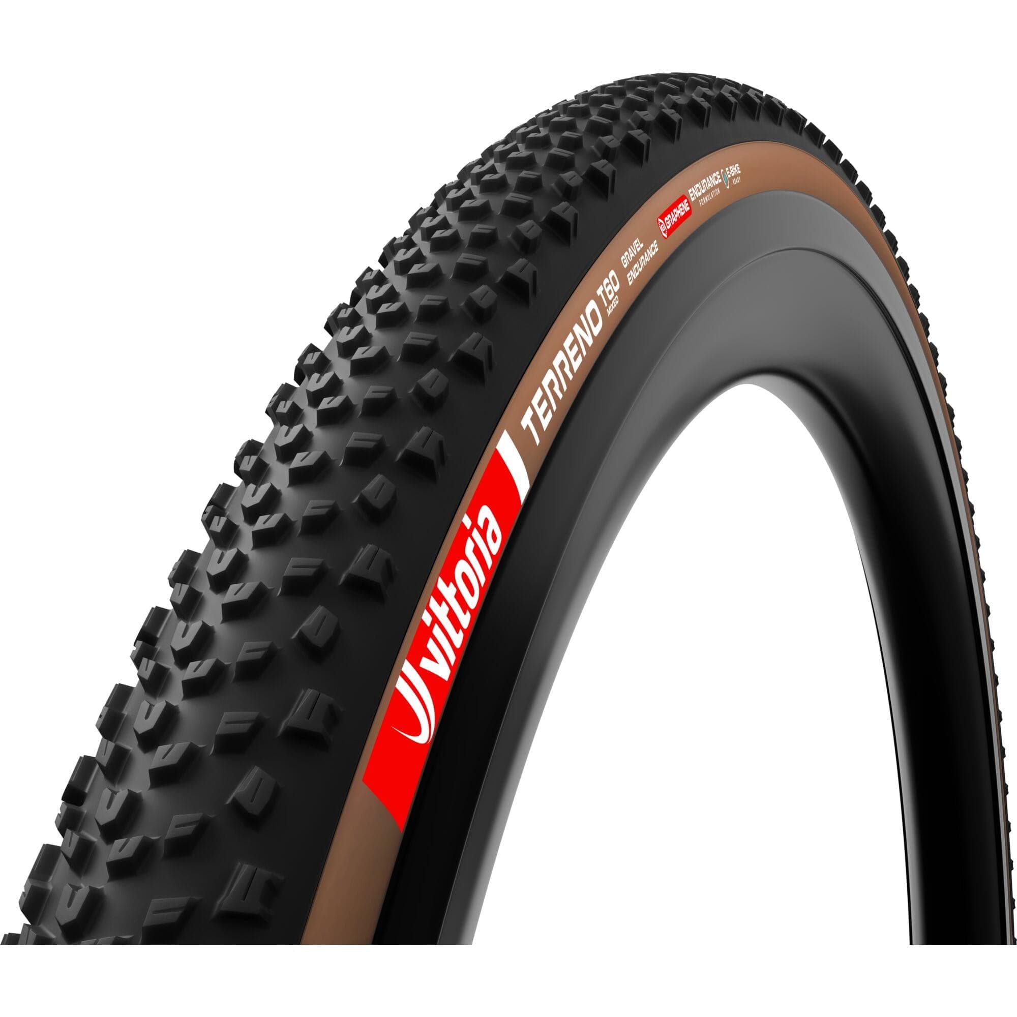 Vittoria Terreno T60 Mixed Gravel Endurance G2.0 Tubeless Ready Tyre - 700c