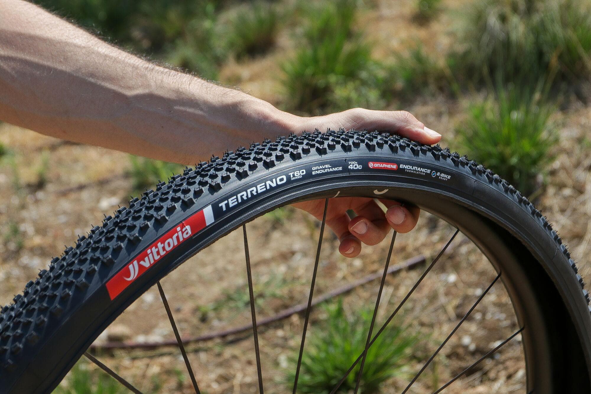 Vittoria Terreno T60 Mixed 700x40c Gravel Endurance Full Black G2.0 Tubeless Ready Tyre