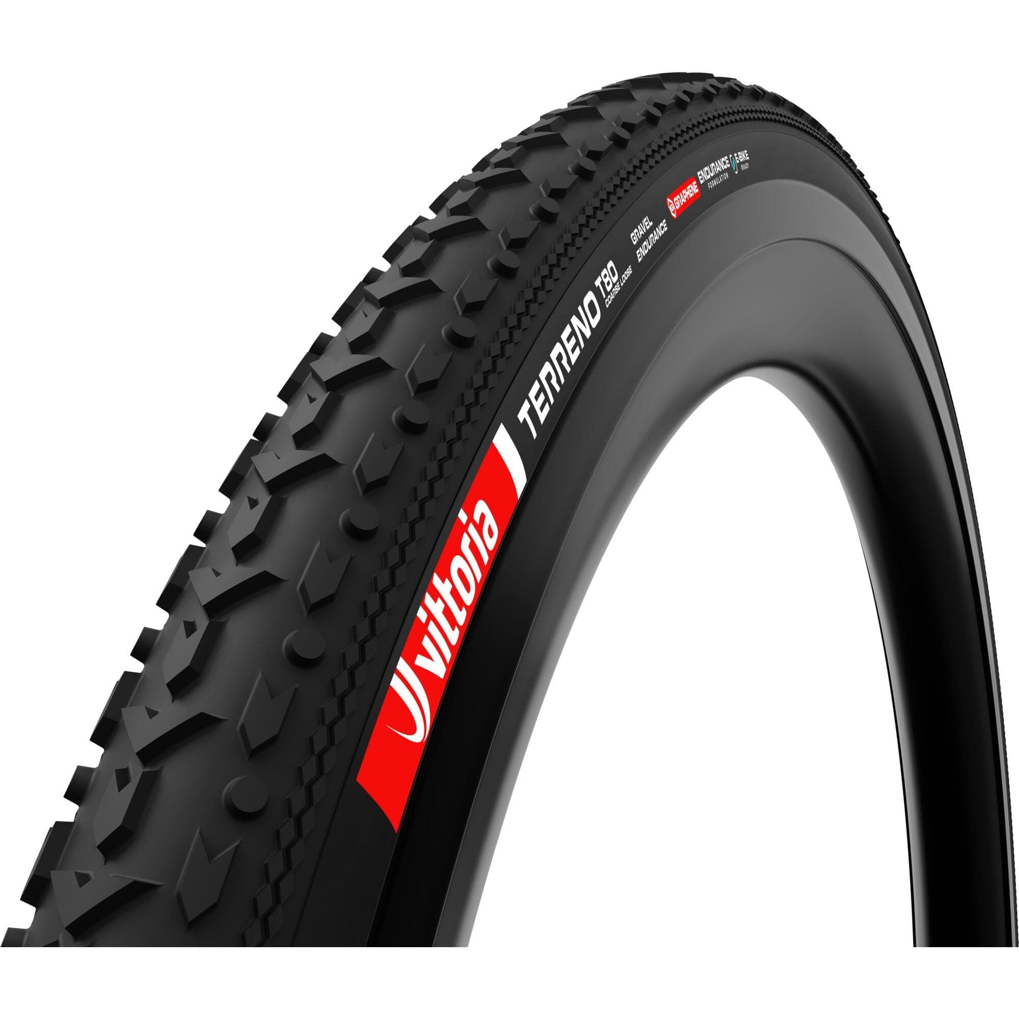 Vittoria Terreno T80 Coarse Loose Gravel Endurance Full Black G2.0 Tubeless Ready - 700c