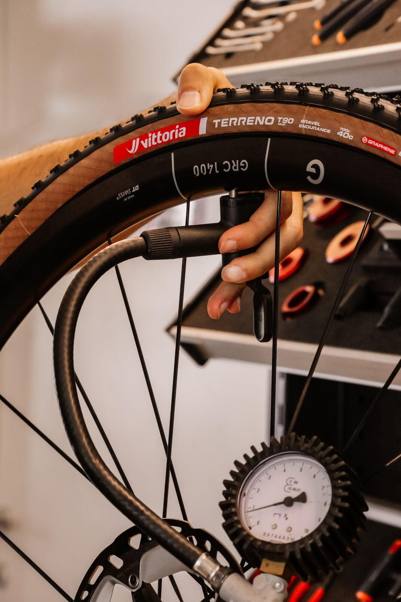 Vittoria Terreno T90 Mud 700x40c Gravel Endurance Full Black G2.0 Tubeless Ready Tyre