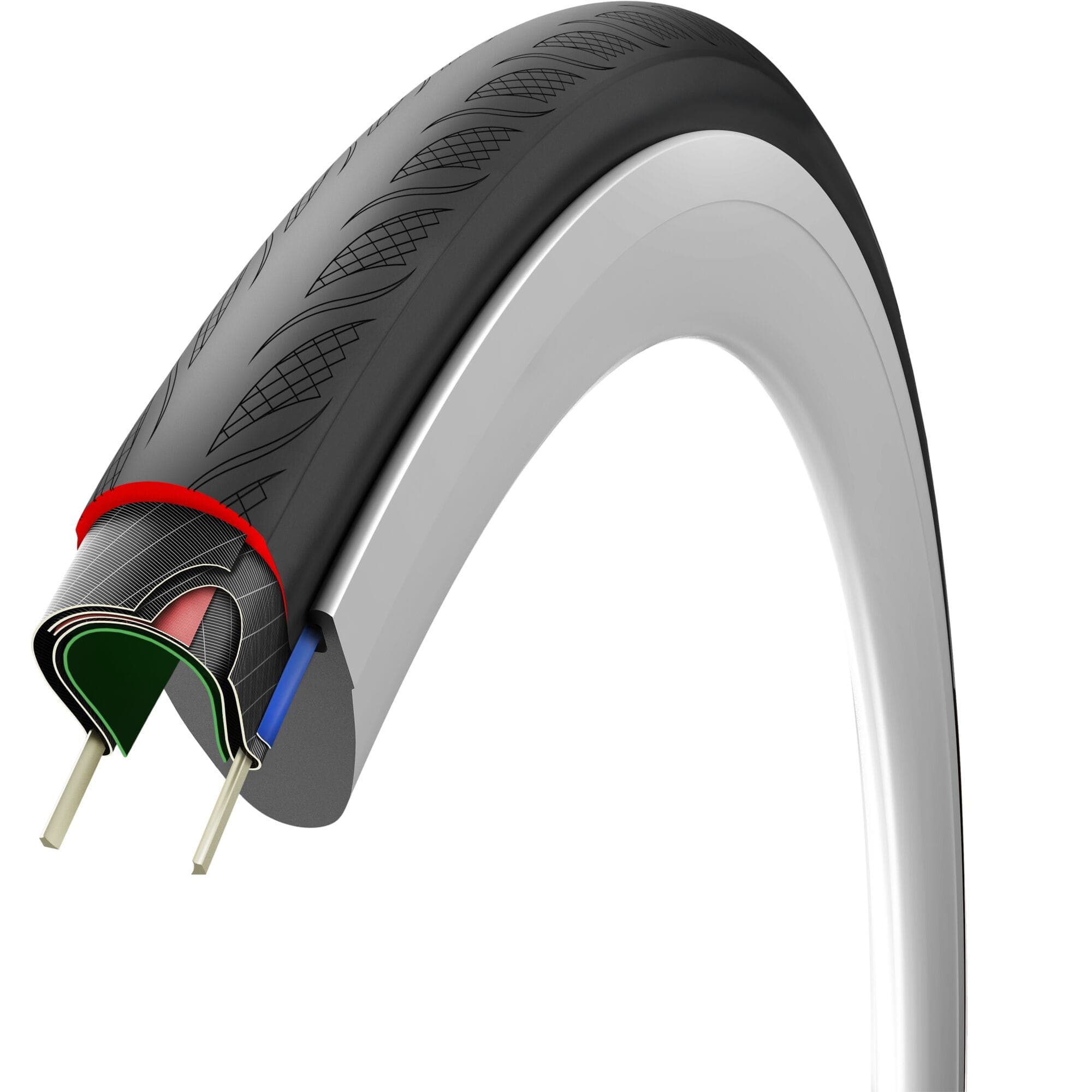 Vittoria Rubino V TLR Full Black G2.0 Tubeless Ready Tyre - 700c