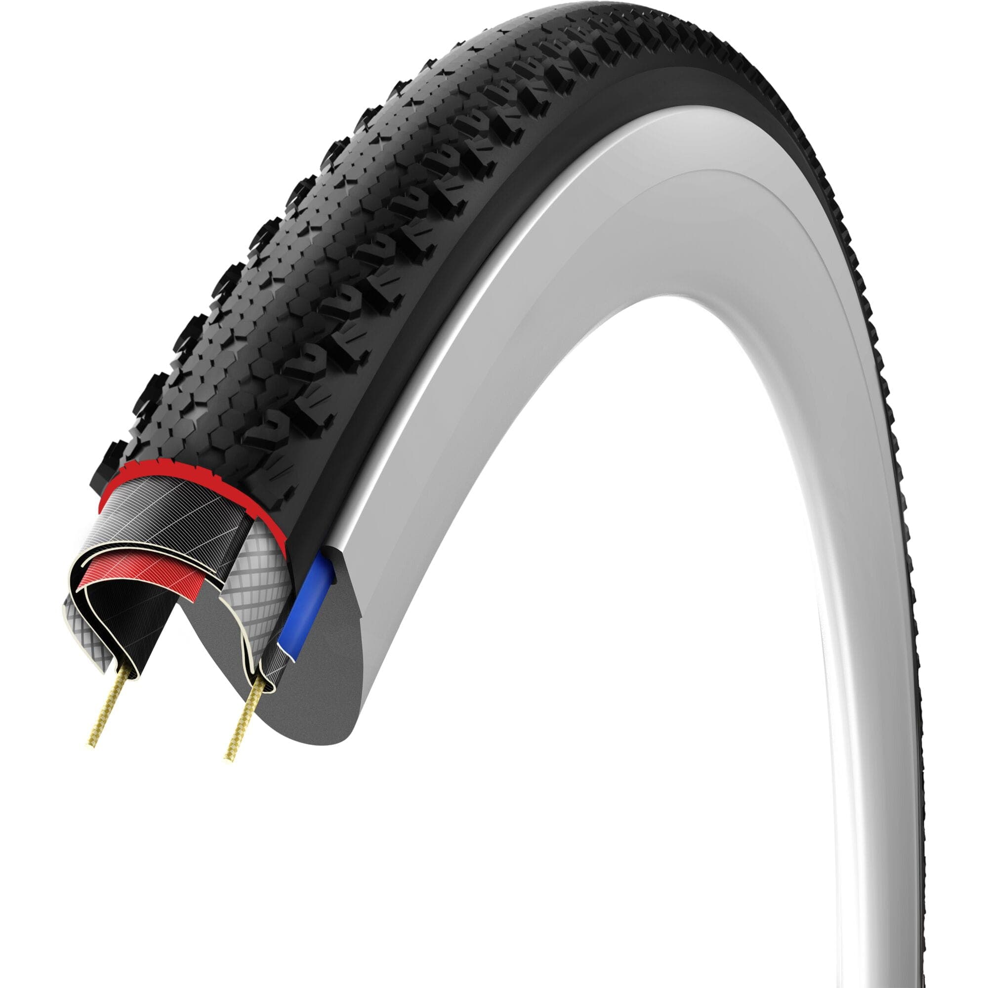 Vittoria Terreno T30 Fine Loose Cyclo Cross Endurance Full Black G2.0 Tyre - 700c