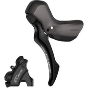 Shimano CUES CUES BL-U4030 hydraulic disc brake lever bled with BR-U6030 calliper; left rear