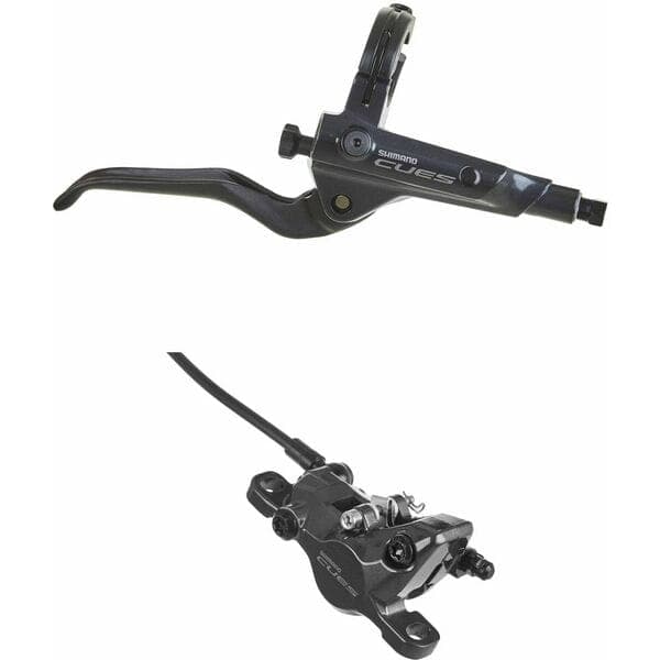 Shimano CUES BR-U8000/BL-U8000 CUES bled brake lever/post mount 2 pot calliper; front